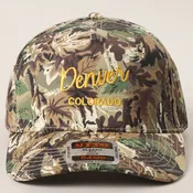 Custom Camo Embroidered Hat - Your City & State