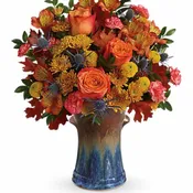 Teleflora's Classic Autumn Bouquet - by Collene's Crafts-N-Flowers