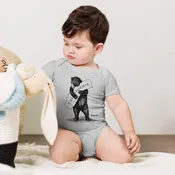 Baby short sleeve one piece