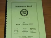 1924 Buick Reference Manual