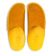Yellow CP Slippers Minimalist