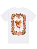 Ballerina Squirrel Tee