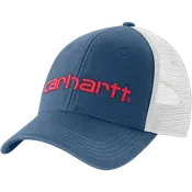 Canvas Mesh Back-Logo Cap