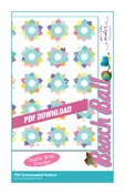 BEACH BALL - Me & My Sister Designs Pattern DIGITAL DOWNLOAD
