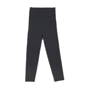 Dark Grey Merino Kids Wool Leggings - Sz 9/10yr