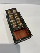 19th Century Anglo-Indian Porcupine Quill Box SKU 308 — CANTERBURY COTTAGE ANTIQUES