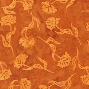 Fabric Anthology Batiks Caramel Mums Fawn by the Quarter Yard 20070Q-X
