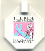 Ride for Missing Children Helmet Mirror