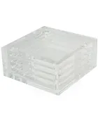 Barnes/Gamble: Acrylic Coaster Set — Lisa Mallory Interior Design