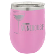 12 oz. Polar Camel Wine Glass Tumblers | 17 COLORS