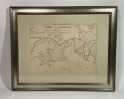 1914 Chart of Hyannis and Centerville