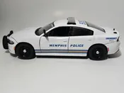 Custom 1/24th scale Memphis, Tennessee Police 2022 Dodge Charger Pursuit