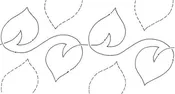 Blowing Leaves Interlocking 6"