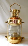 Brass Anchor Lamp