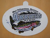 Arrick’s Fly Shop decal