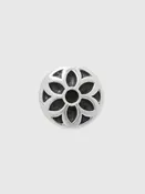 10mm Rosette Stud Earring in Sterling Silver