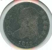 1819 Silver Bust Quarter - Philadelphia Mint - SR507