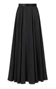 Amerie Satin Skirt - Black