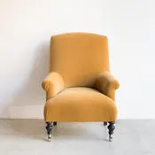 Bellecour Arm Chair | Emile Velvet Caramel