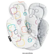 4moms newborn insert | white + grey