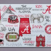 Alabama Cutting Board