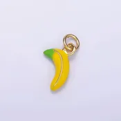 BANANA ENAMEL CHARM