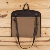 Schneiders® Heritage Canvas and Leather Garment Bag