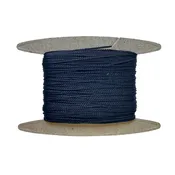 50 Yard Bobbin of Black Silk