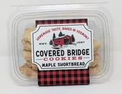 Covered Bridge Maple Shortbread Cookies