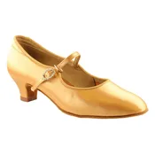 BD Dance 137, Heel Child I, Tan 2, Women's Standard Dance Shoes