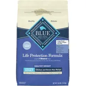 Blue Buffalo BLUE Life Protection Formula Healthy Weight Large Breed Adult Dog Food, Dry, Chicken & Brown Rice Recipe, 30 lb