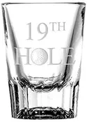 19th Hole shot glass
