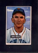 1951 Dave Koslo Bowman #90 Giants Baseball Card
