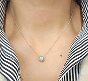 0.85 ct Diamond Pendant — Hakimi Gem