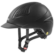 UVEX Exxential III MIPS Riding Helmet – Lightweight & Safe – Black S-M