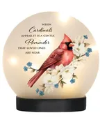 LED CARDINAL TABLE DECOR
