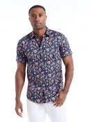 APSLEY SHORT SLEEVE BUTTON DOWN SHIRT