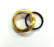 1 ¼ Heavy Brass Slip Nut With Washer