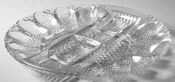 567 Clear Deviled Egg Server by Smith Glass