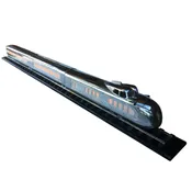 Art Deco Streamline Train Model - Standard Gauge - 6 ft