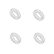 Custom Rockets CR-520 Centering Rings (4 Disc Rings)