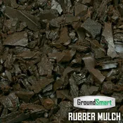 GroundSmart Coated Rubber Mulch - 2000 lbs (1 Ton) Bulk Bag