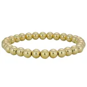 6mm Gold Filled Ball Bracelet