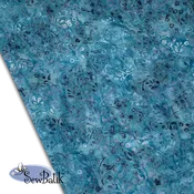 57" Batik Canvas (5oz) - Flock Together - Dusty Topaz