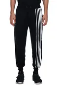 GRADIENT STRIPE SWEATPANTS IN BLACK