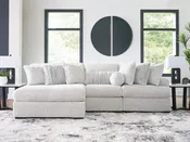 Cuddle Plush 3-Piece Sectional with Chaise
