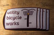 UBW  Embroidered Patch — utility bicycle works