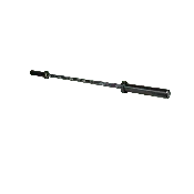7' Black Camouflage Olympic Barbell