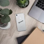 Yarnaholic™ script iPhone Case