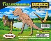 3D T-rex Wood Bones Skeletons Kits, 13 inch, 12 Kits